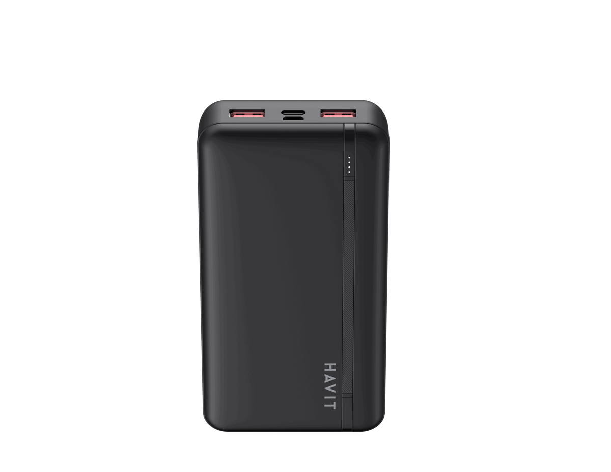 Carregador HAVIT Powerbank PB92 20000mAh - Preto