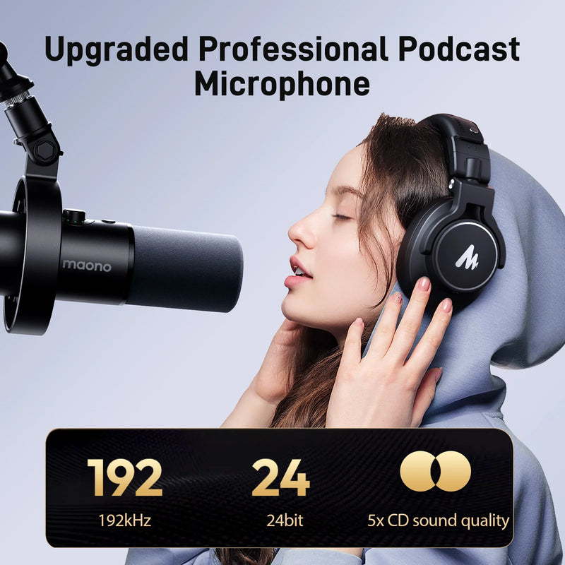Microfone dinâmico MAONO PD300X