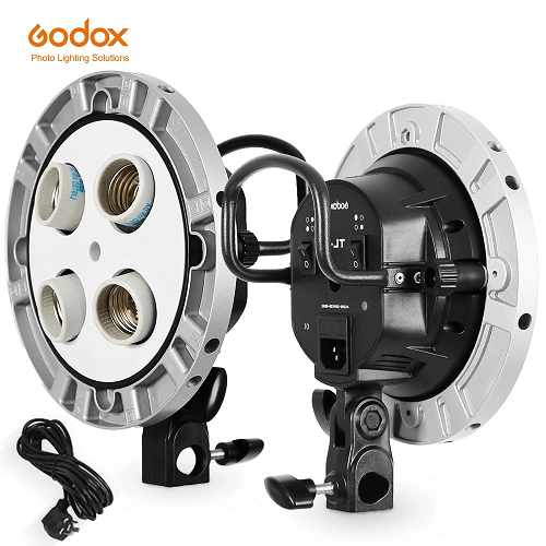 Godox TL-4 4in1 Multi-Holder Studio E27 Socket Tricolor Light Lighting Lamp Head