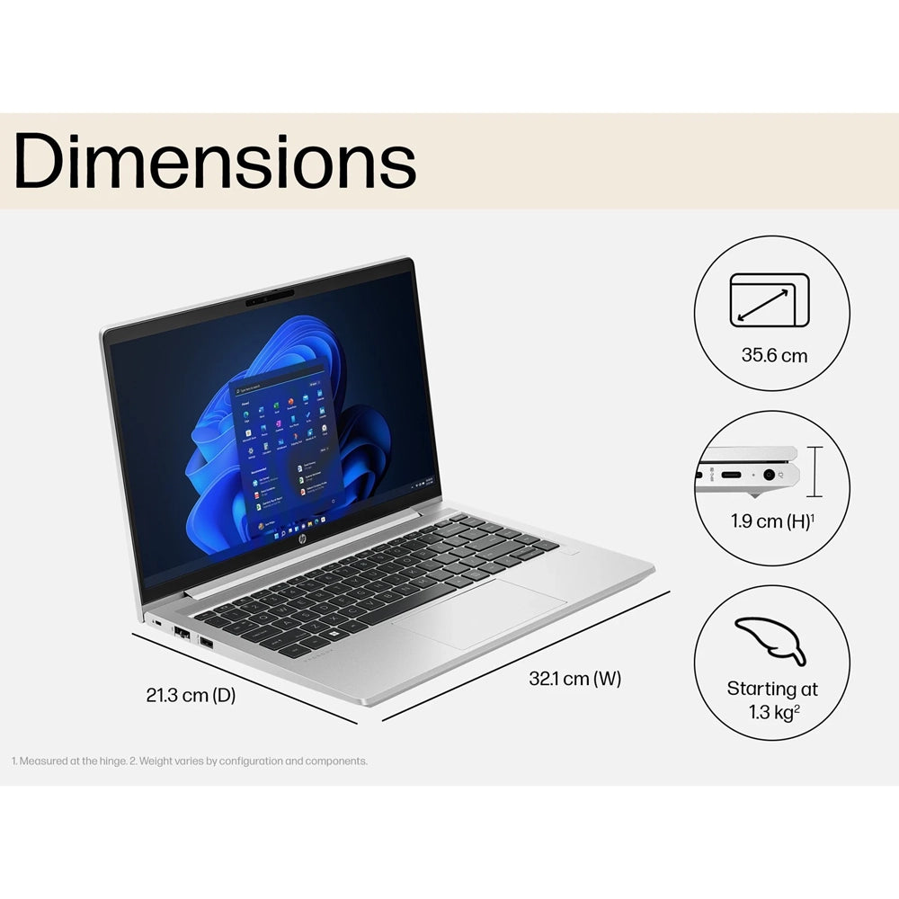 HP Probook 440 G10 14'' Core i5-1335U 8GB Ram 512GB SSD