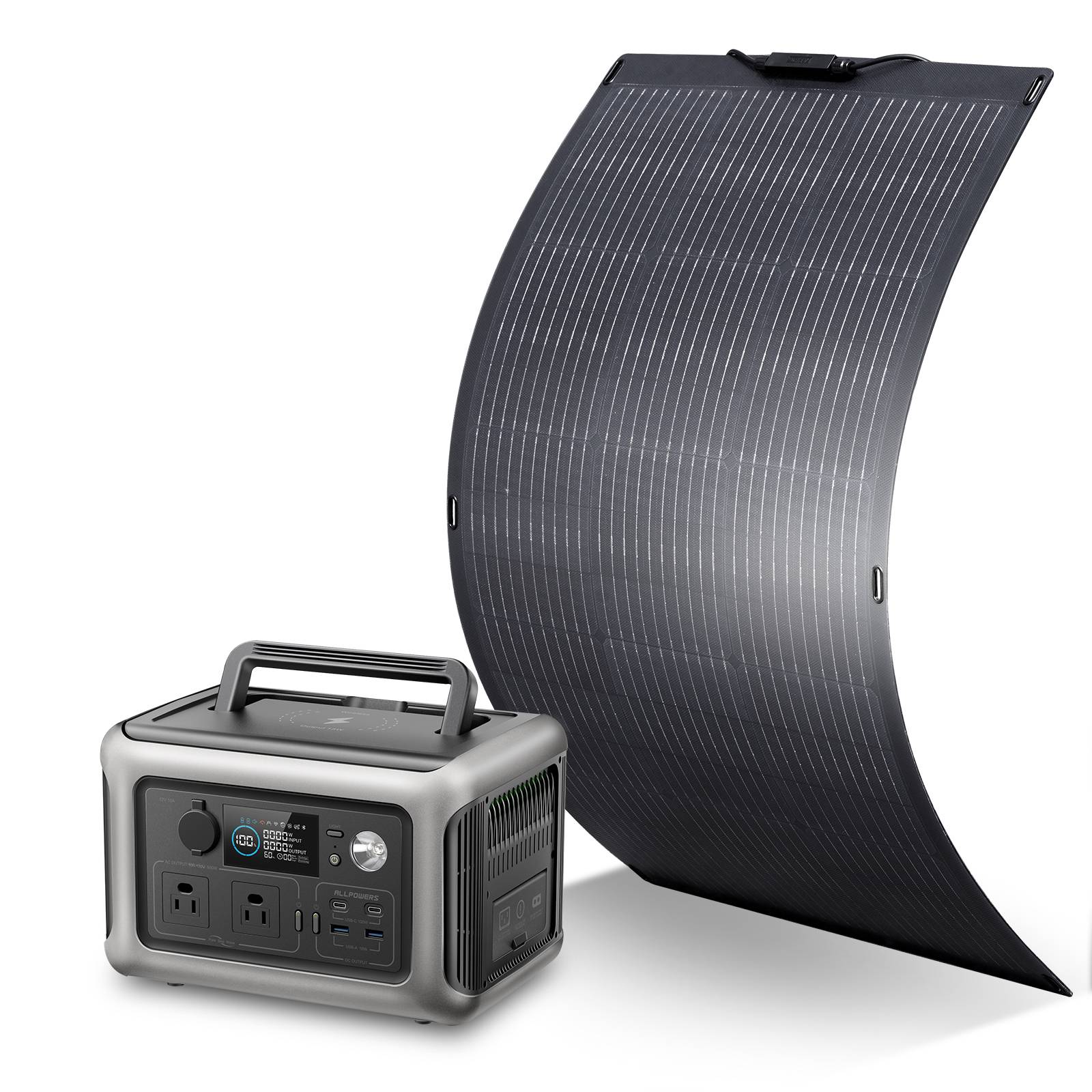 Estação de Energia Portátil ALLPOWERS R1500 – 1800W, 1152Wh