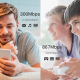AC1200 Mesh Wi-Fi Range Extender