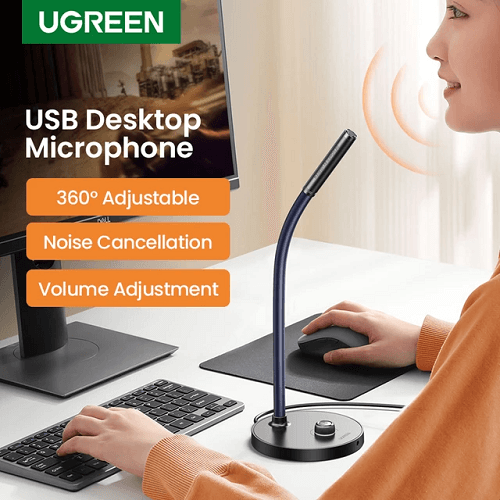 Ugreen CM564 Microfone USB de Mesa