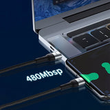 WIWU F15 100W CYCLONE PD FAST CHARGING DATA CABLE TYPE-C TO TYPE-C 1.5M