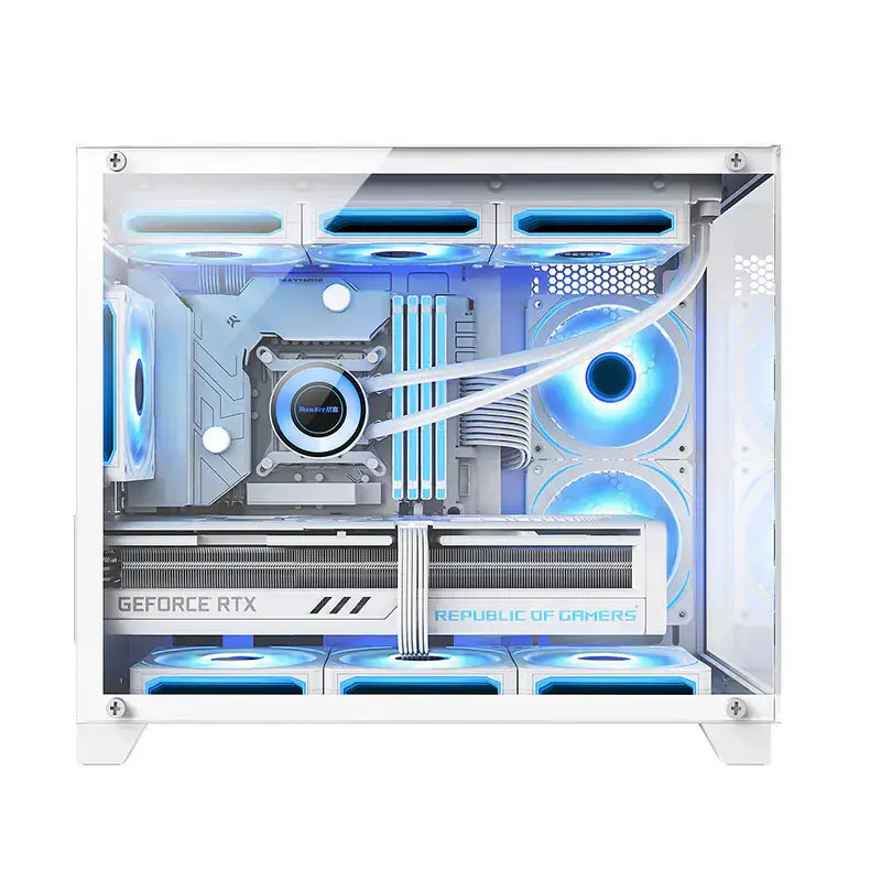 PC Gamer Huntkey S960 X White – Intel Core i7-13700, RTX 4060 8GB, 32GB RAM, SSD 1TB