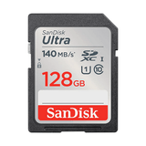 SanDisk Ultra SD Card SDXC Class 10 UHS-I with 140mb/s Read Speed