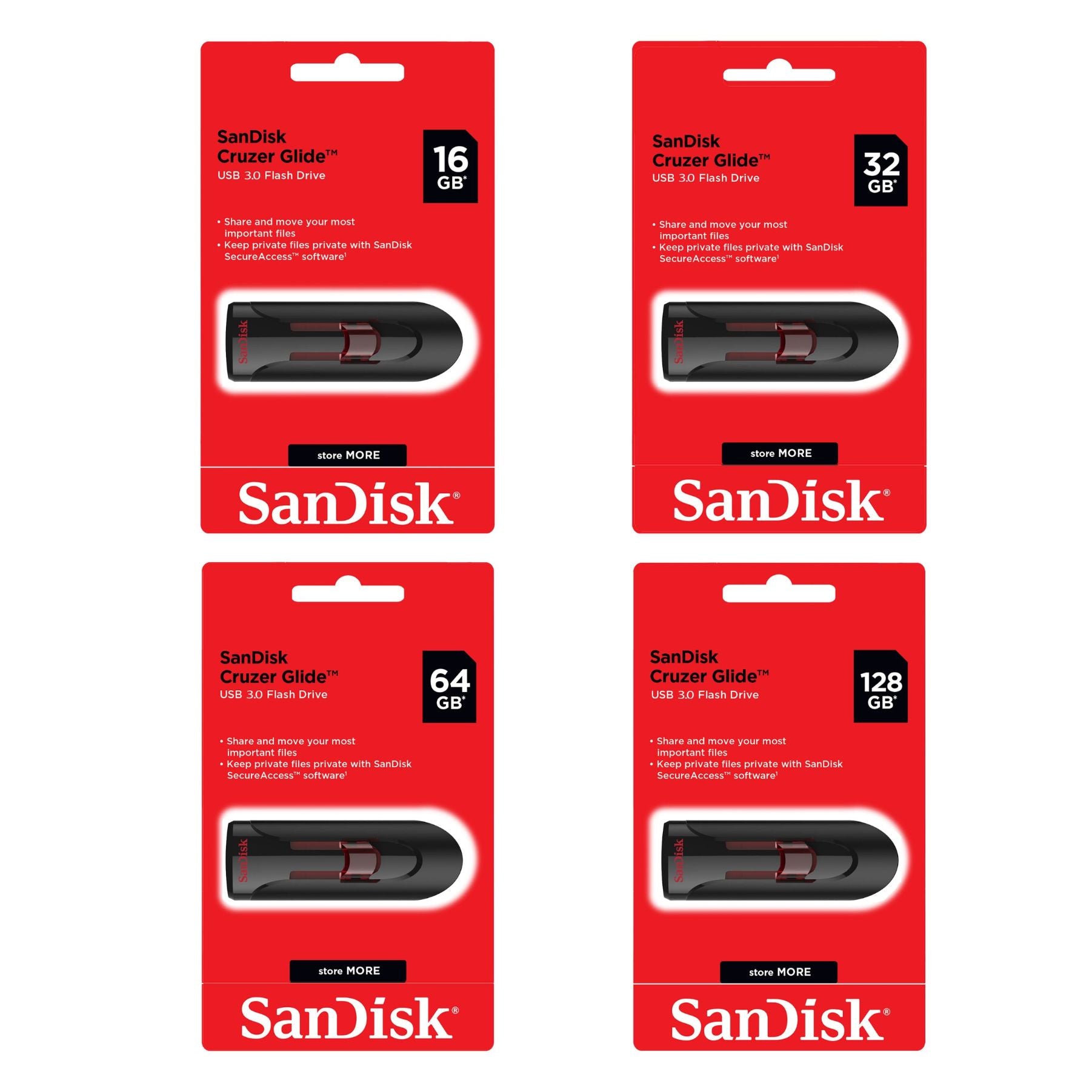 FLASH SANDISK CRUZER GLIDE USB 3.0
