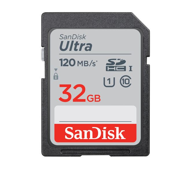 SanDisk Ultra SD Card SDXC Class 10 UHS-I with 140mb/s Read Speed