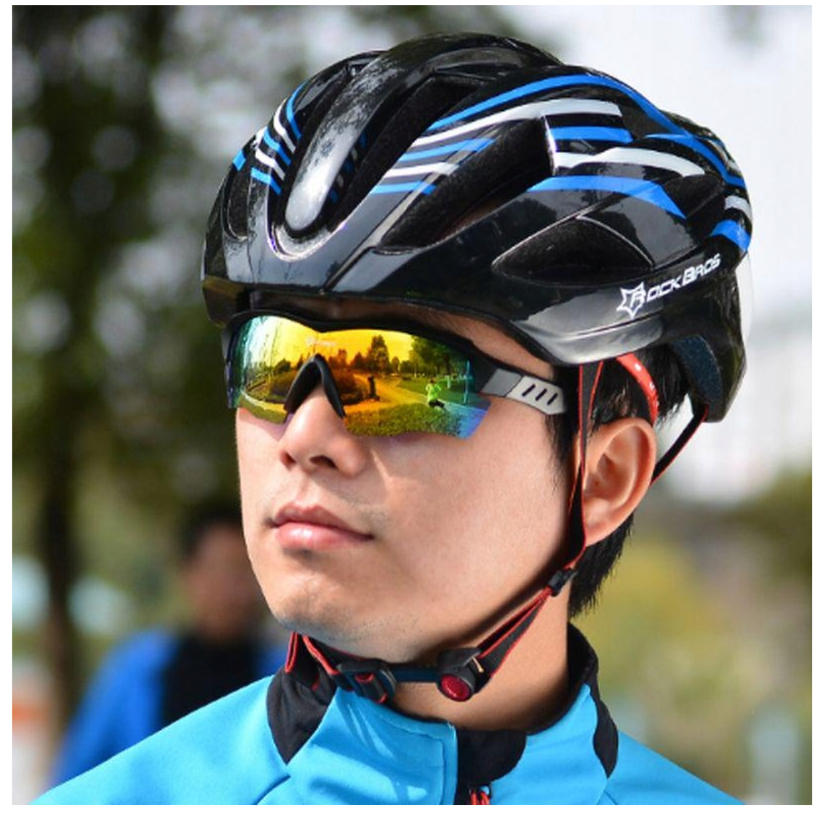 Óculos Polarizados Esportivos para Corrida - Leves e com Design Aerodinâmico ROCKBROS 10037