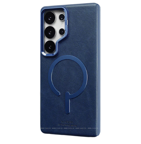 Capa MagSafe de couro da HDD Samsung s24 ultra