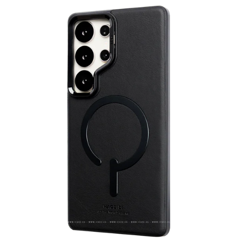 Capa MagSafe de couro da HDD Samsung s24 ultra