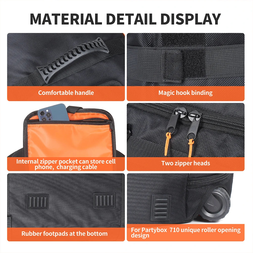 Capa Protetora Multifuncional para JBL PartyBox 710