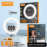 Soft LED Ring light 22inch Plokama R56