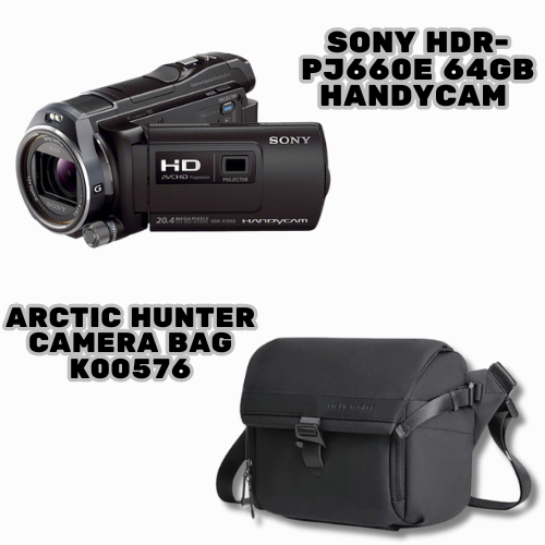 Sony HDR-PJ660E 64GB Handycam HD ( seminova, totalmente funcional )
