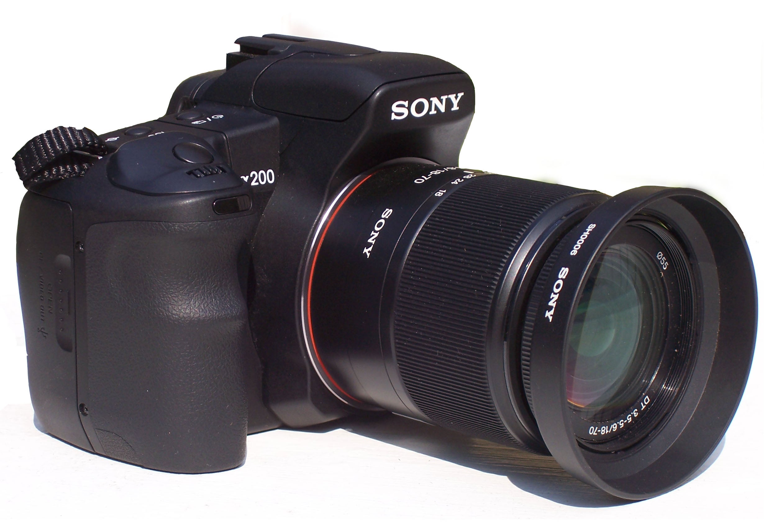 Sony Alpha A200K (Seminovo, totalmente funcional)