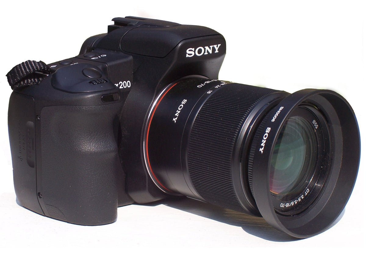 Sony Alpha A200K (Seminovo, totalmente funcional)