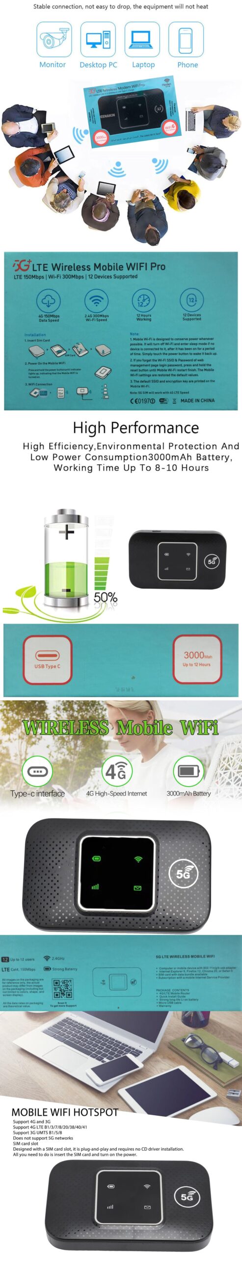 Deenakin Router 5G+ LTE