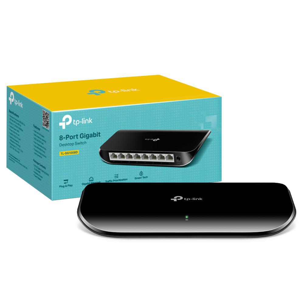 TP-LINK SWITCH DESKTOP 8- PORT TL-SG1008D