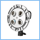 Godox TL-4 4in1 Multi-Holder Studio E27 Socket Tricolor Light Lighting Lamp Head