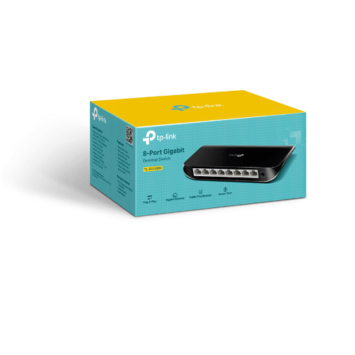 Switch TP-LINK 8-Port Gigabit Desktop