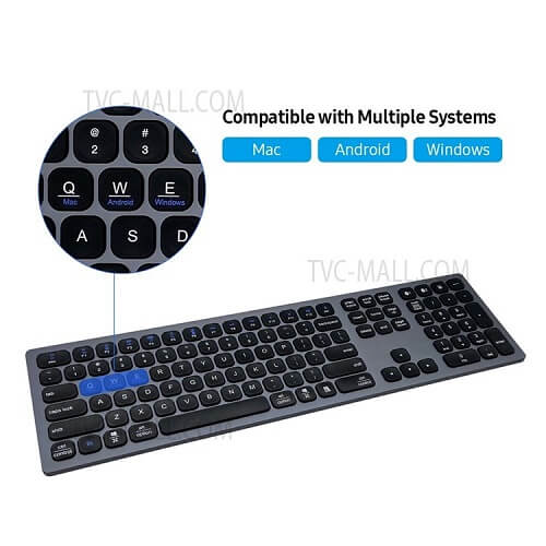 Teclado Sem Fio WiWU com 110 Teclas para Laptop