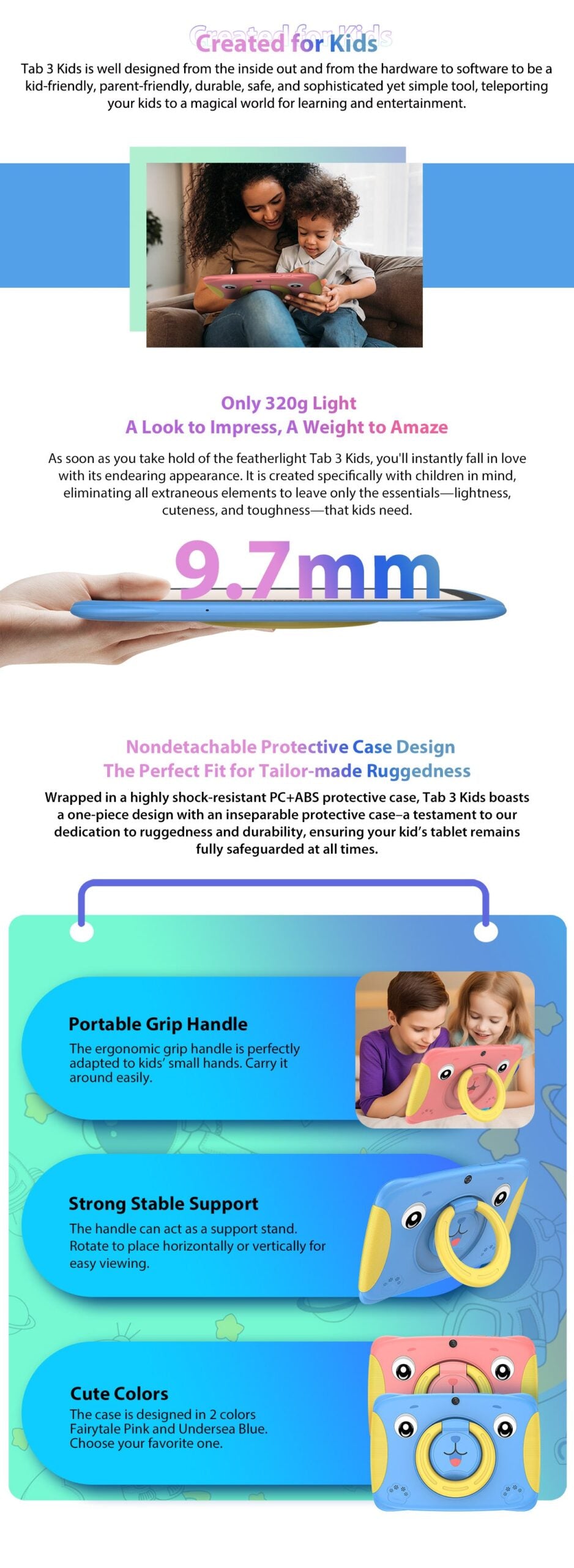 Blackview Tab 3 Kids 7" 2+32GB Children Edition