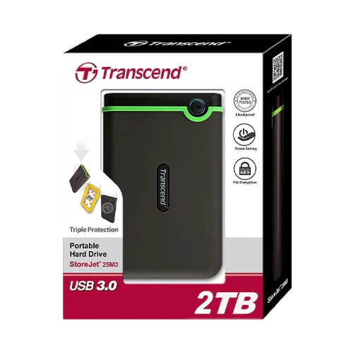 Disco Externo Transcend  StoreJet 25M3
