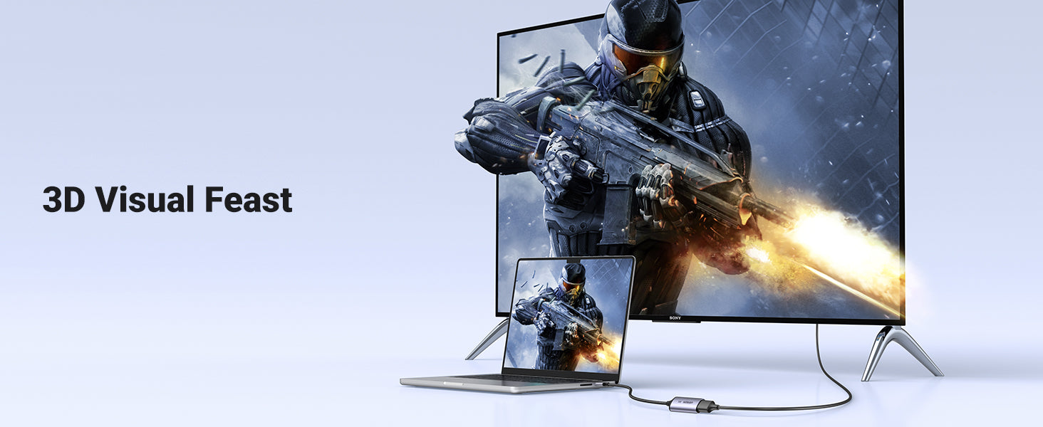 UGREEN 15575 8K@60Hz USB C to DisplayPort 1.4 Adapter