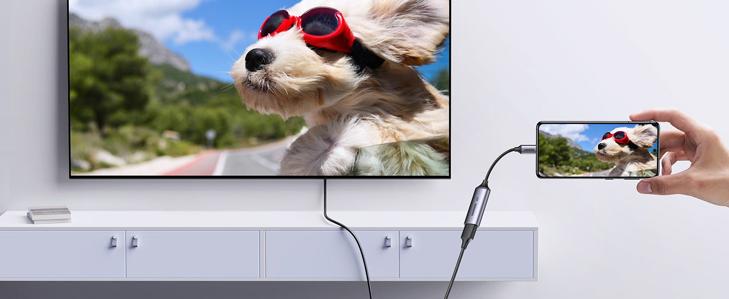 UGREEN 15575 8K@60Hz USB C to DisplayPort 1.4 Adapter