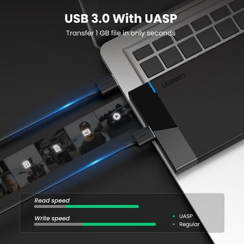 UNGREEN HARD DRIVE BOX 2.5 INCH