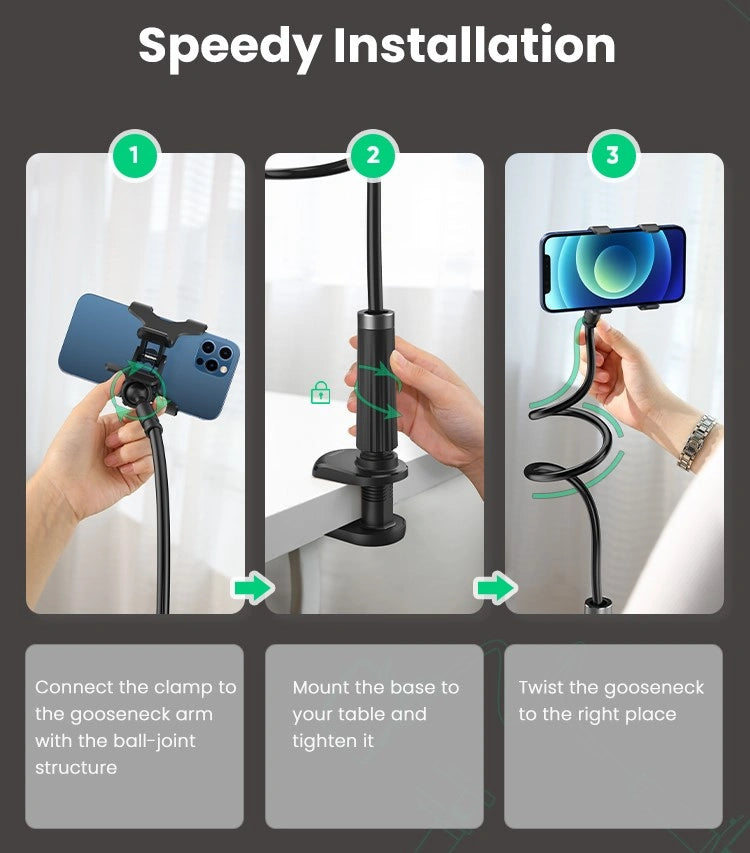 UGREEN Multifunction Phone Clip Stand – LP113 – 80906