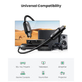 UGREEN 3 Meter Toslink Optical Audio Cable