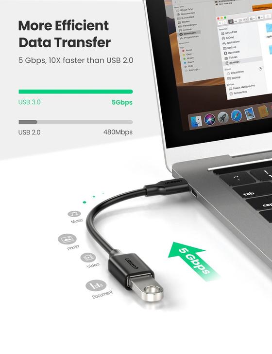 UGREEN 30701 USB C TO USB 3.0 OTG ADAPTER