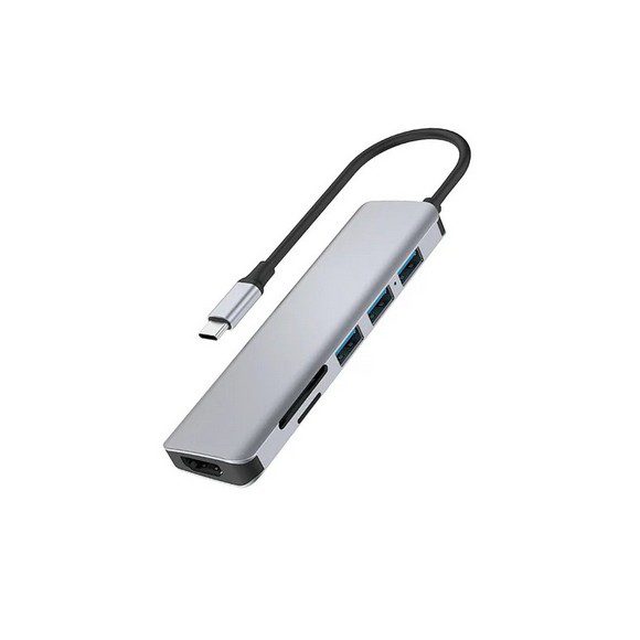 WiWU Alpha 731HC Usb C Hub 7-in-1 Laptop Adapter