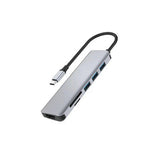 WiWU Alpha 731HC Usb C Hub 7-in-1 Laptop Adapter