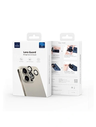 WIWU Easy Instal HD Anti-scratch Glass Camera Lens Guard Protector for IP15 series LG-005