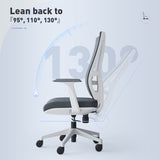 MID BACK OFFICE CHAIR A16-M WHITE