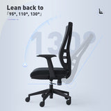 MID BACK OFFICE CHAIR A16-M BLACK