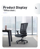 MID BACK OFFICE CHAIR A16-M BLACK