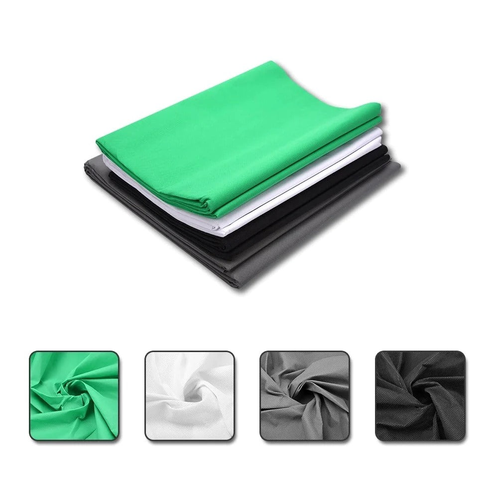 PANO DE BACKGROUND VERDE E BRANCO 3*6m BACKdrop