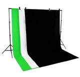 PANO DE BACKGROUND VERDE E BRANCO 3*6m BACKdrop