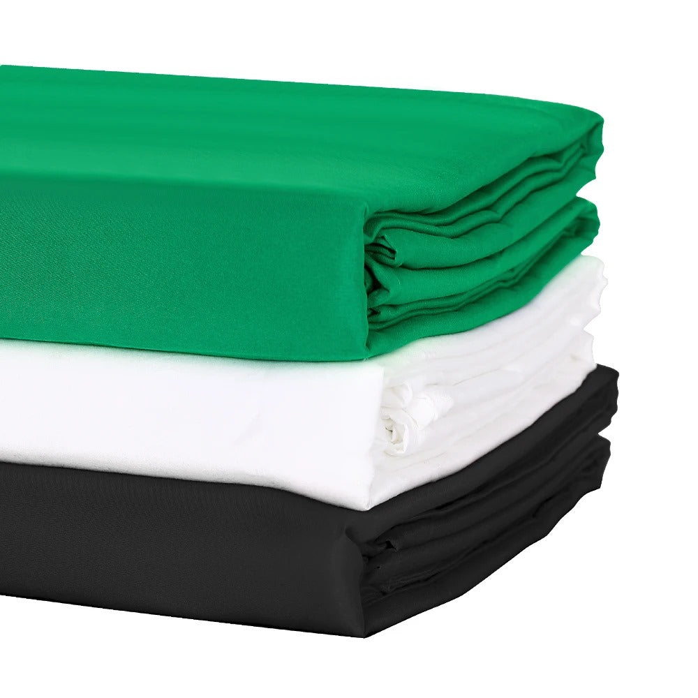 PANO DE BACKGROUND VERDE E BRANCO 3*6m BACKdrop