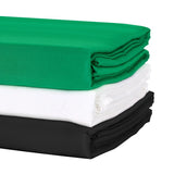 PANO DE BACKGROUND VERDE E BRANCO 3*6m BACKdrop