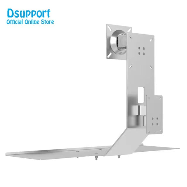 Suporte para Monitor e Teclado em Alumínio Aeronáutico