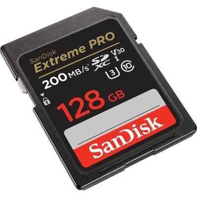SanDisk Extreme PRO SDXC UHS-I Card - C10, U3, V30, 4K UHD
