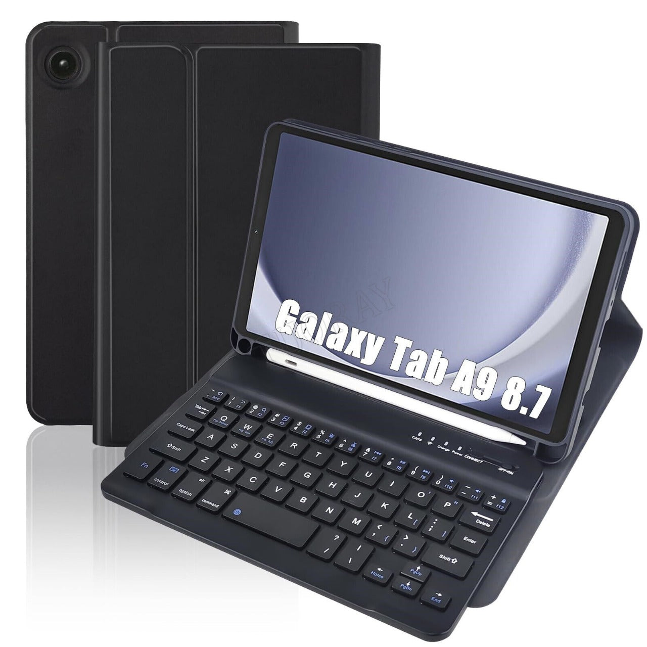 Capa com Teclado para Samsung Galaxy Tab A9+/A9 (11" - 2023)