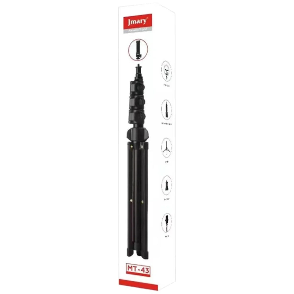 Jmary MT-43 Tripod 1.33M for Light &amp; Phone