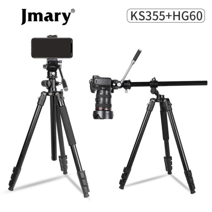 Monopé 2 em 1 e tripé Jmary KS355+HG60