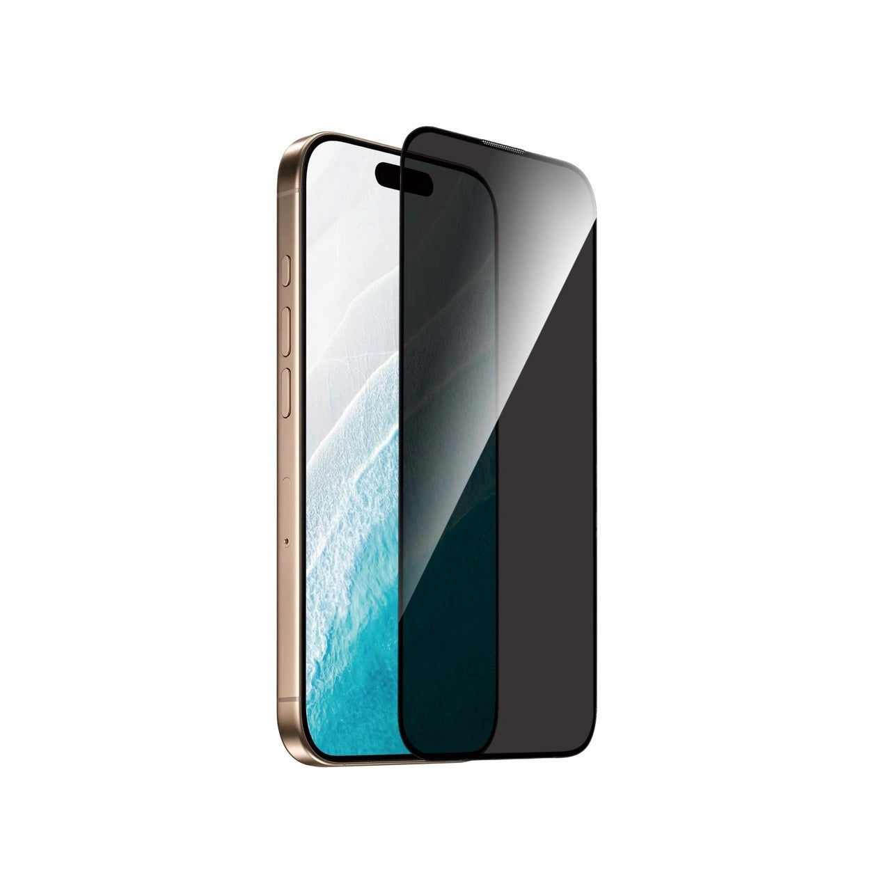 Protector LALIDE 3D Privacy Curved Glass Iphone 17 Pro Max (LLD302)