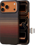 Capa Pitaka Carbono Metal para iPhone 17 Pro Max